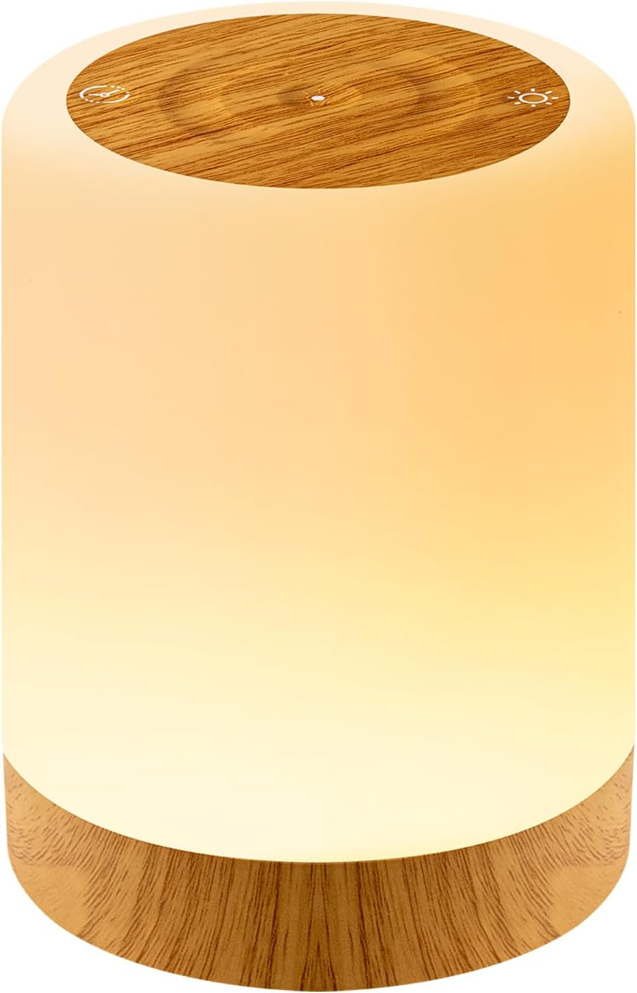 Auxmir Nachtlicht Nachttischlampe Touch Dimmbar Mit 256 RGB Farben 5 Modi, 3000Mah Tischlampe Kabellos USB Aufladbar Timing Funktion, Tragbar LED Lampe Stilllicht Kinder Für Schlafzimmer Wohnzimmer